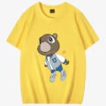 Kanye West Graduation Bear Graphics T-Shirt