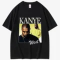 Rapper Kanye West Graphic Print Shirt