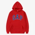 Yeeezy Gap Men's Red Hoodie